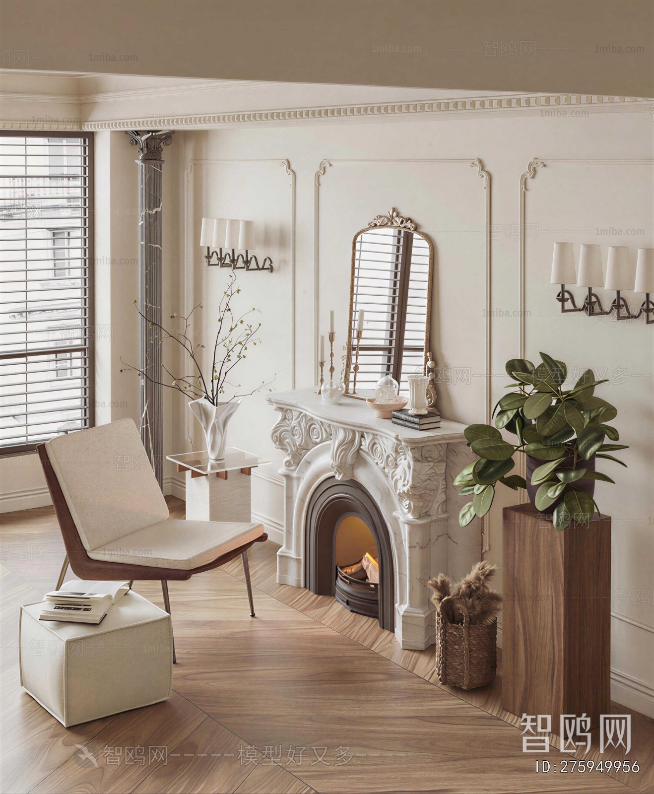 French Style A Living Room