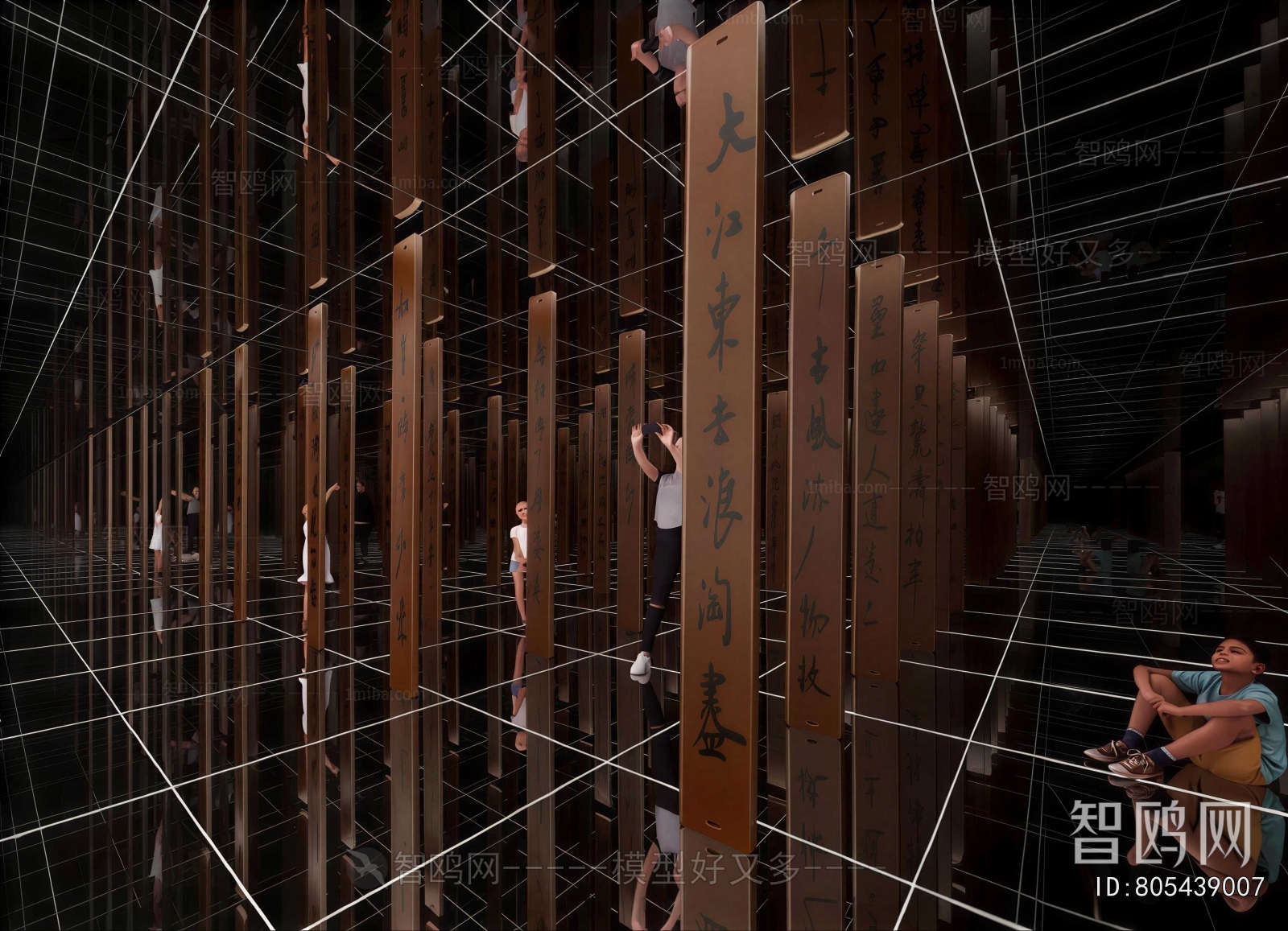 New Chinese Style Exhibition Hall