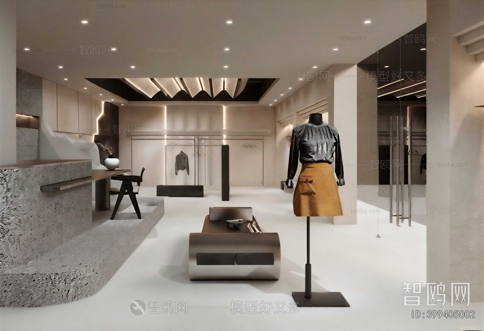 Modern Clothing Store