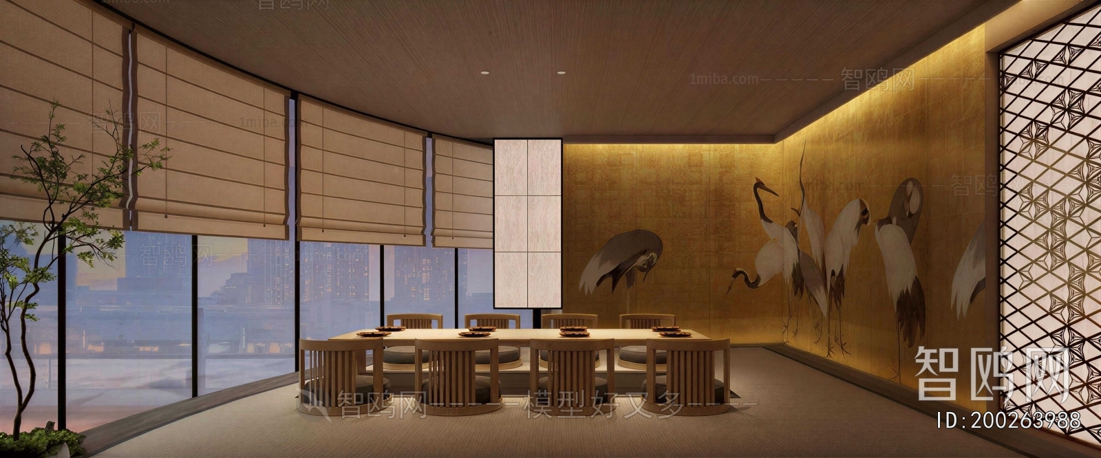 Japanese Style Restaurant Box