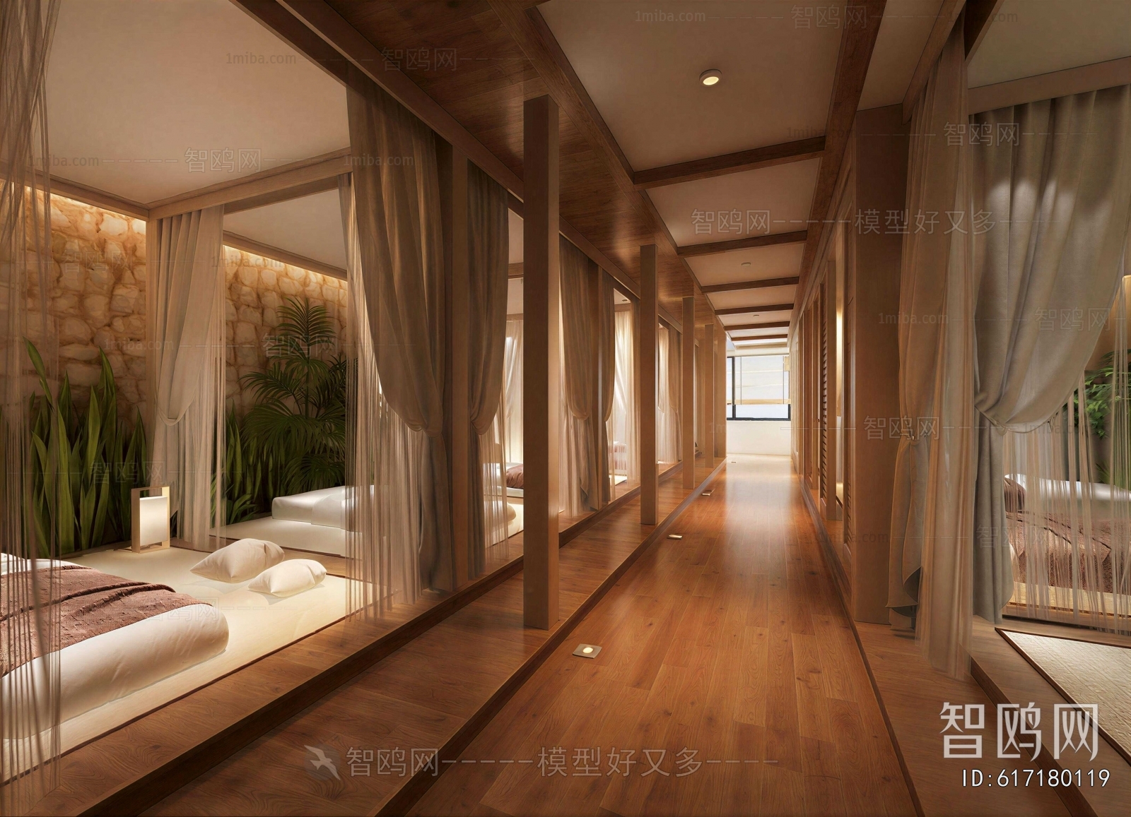 Japanese Style Corridor