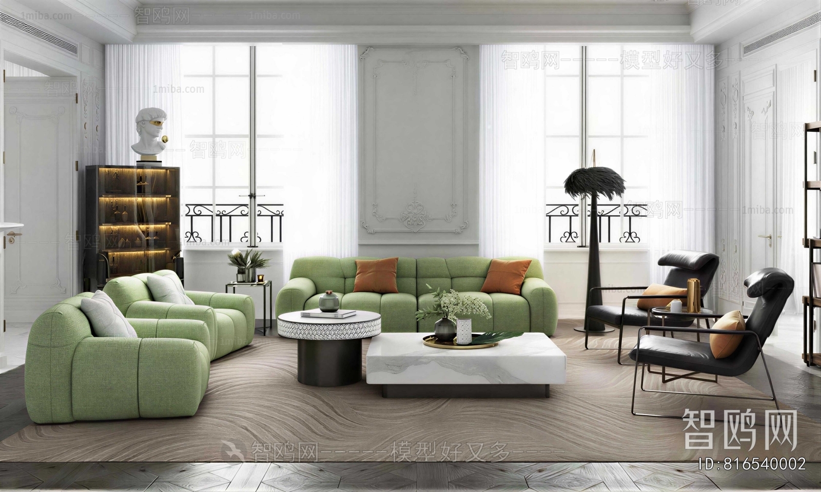 French Style A Living Room