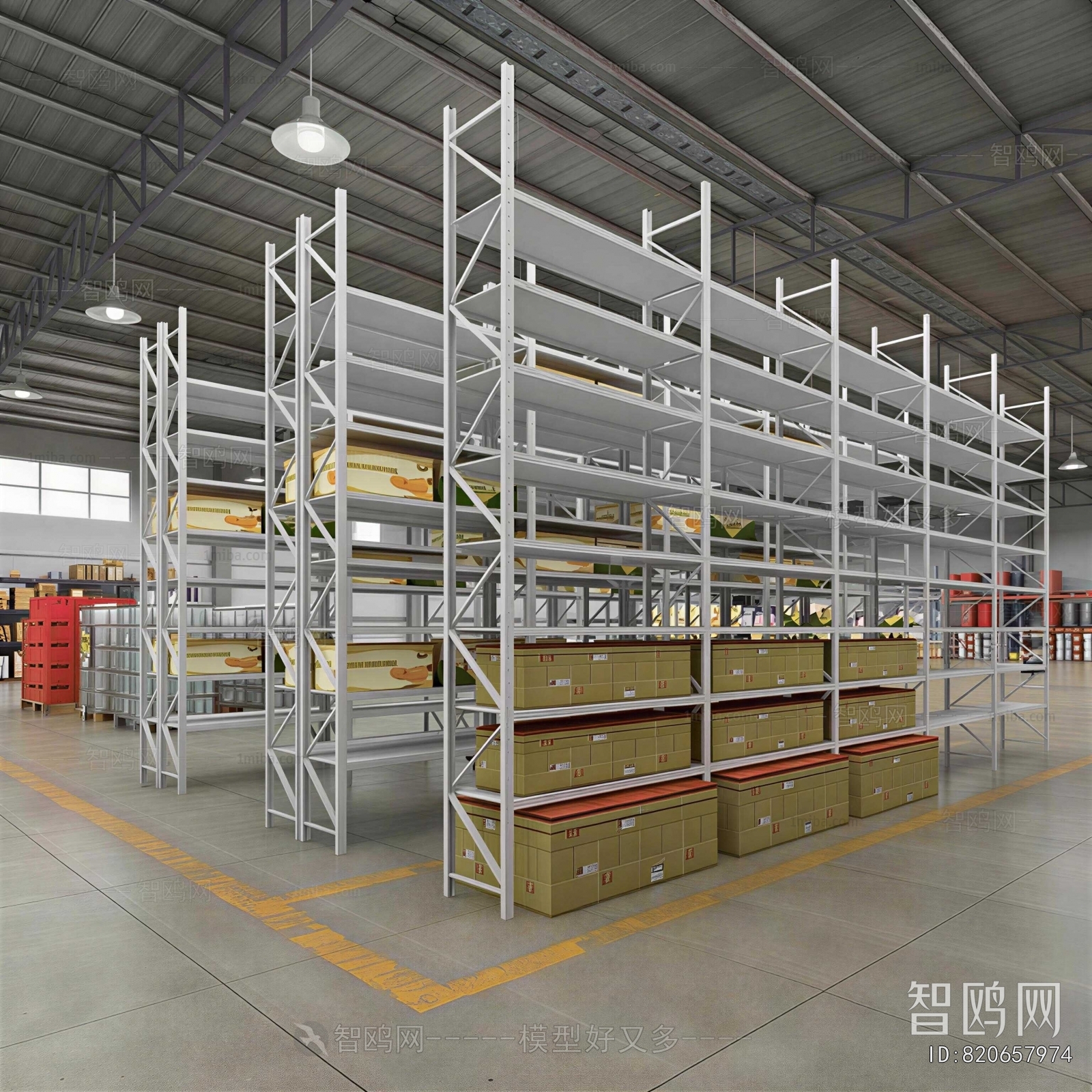 Modern Factory Floor/warehouse