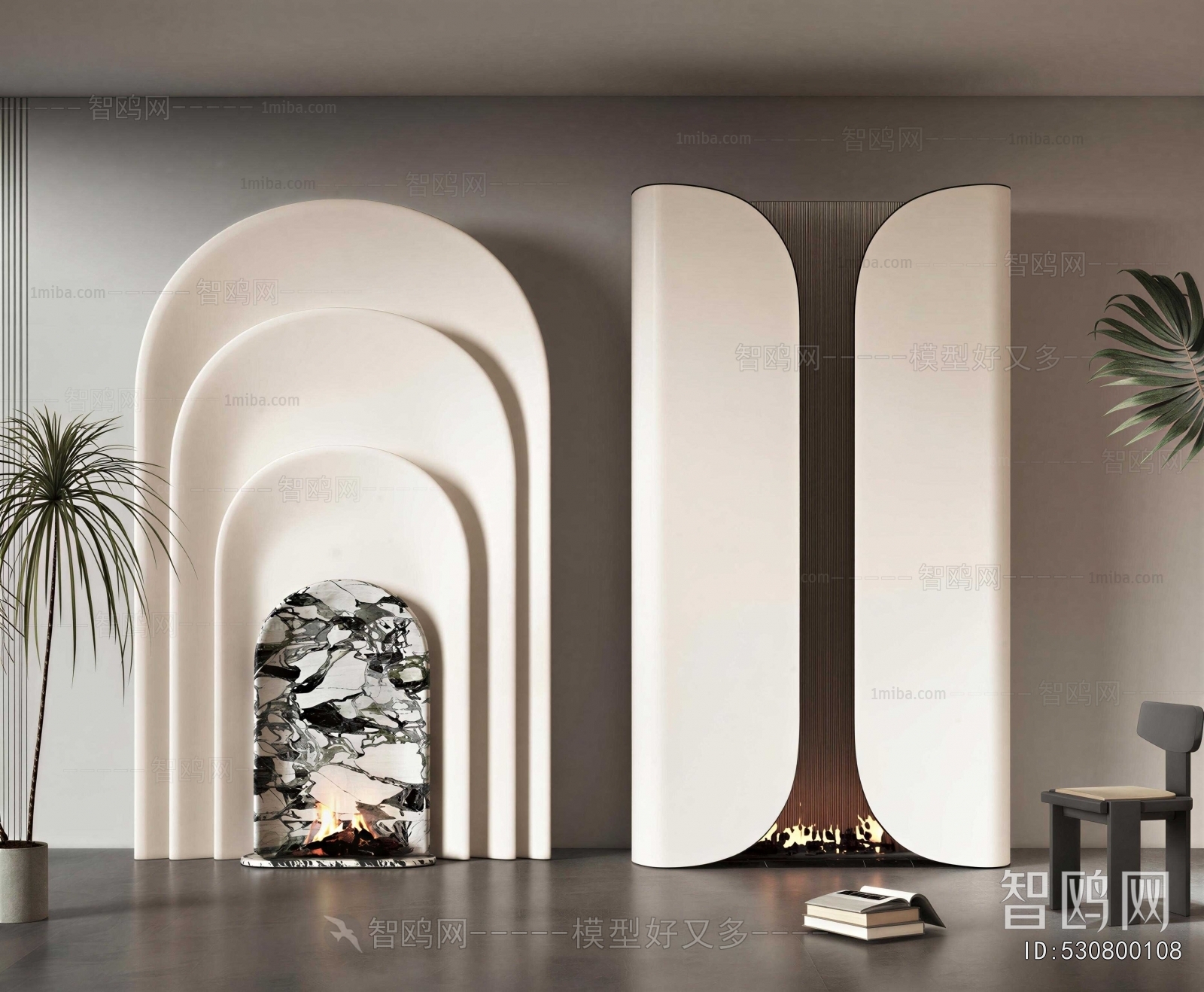 Modern Fireplace