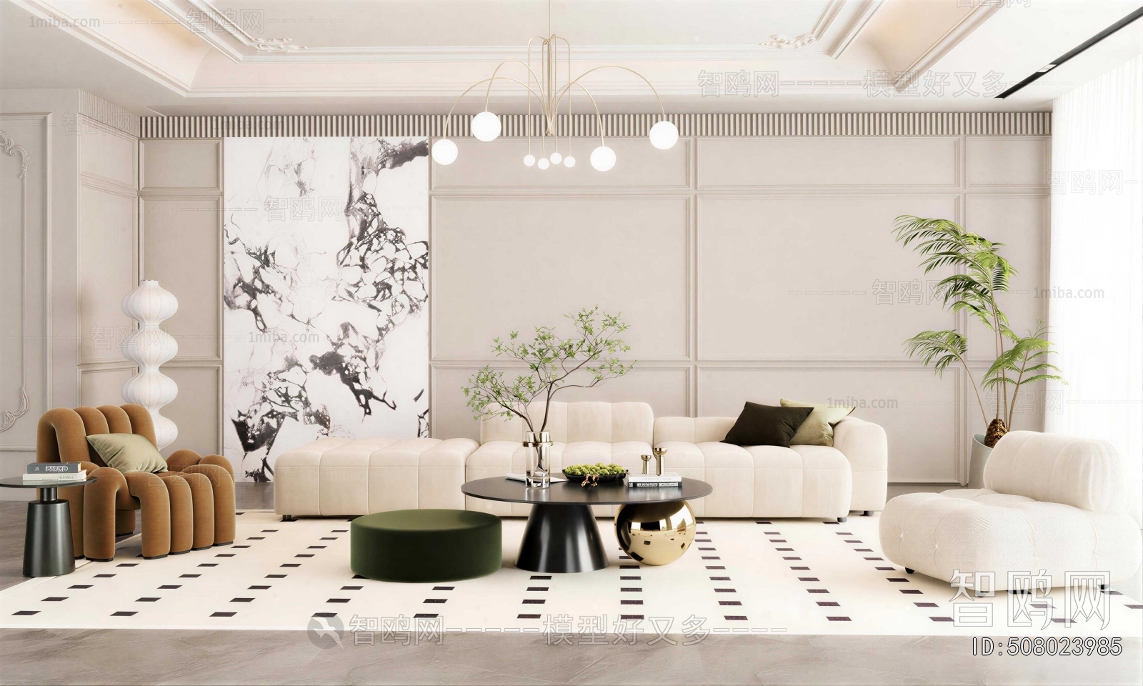 French Style A Living Room