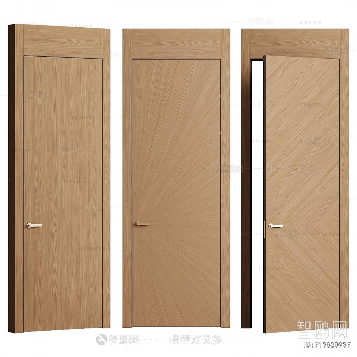Modern Single Door