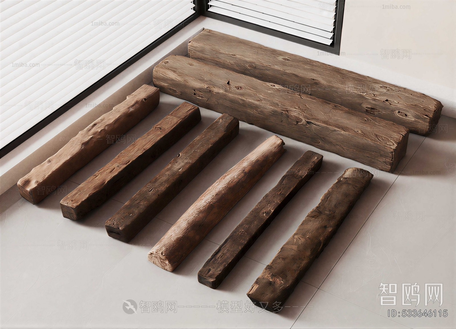 Wabi-sabi Style Wood