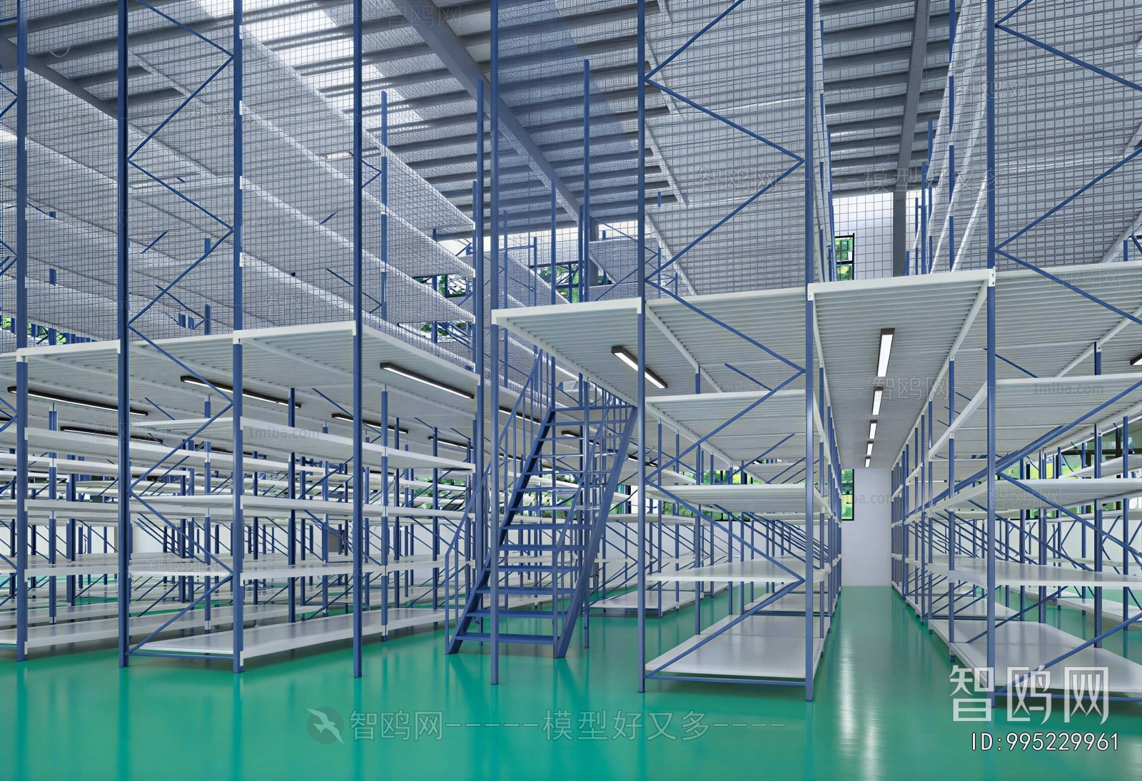 Industrial Style Factory Floor/warehouse