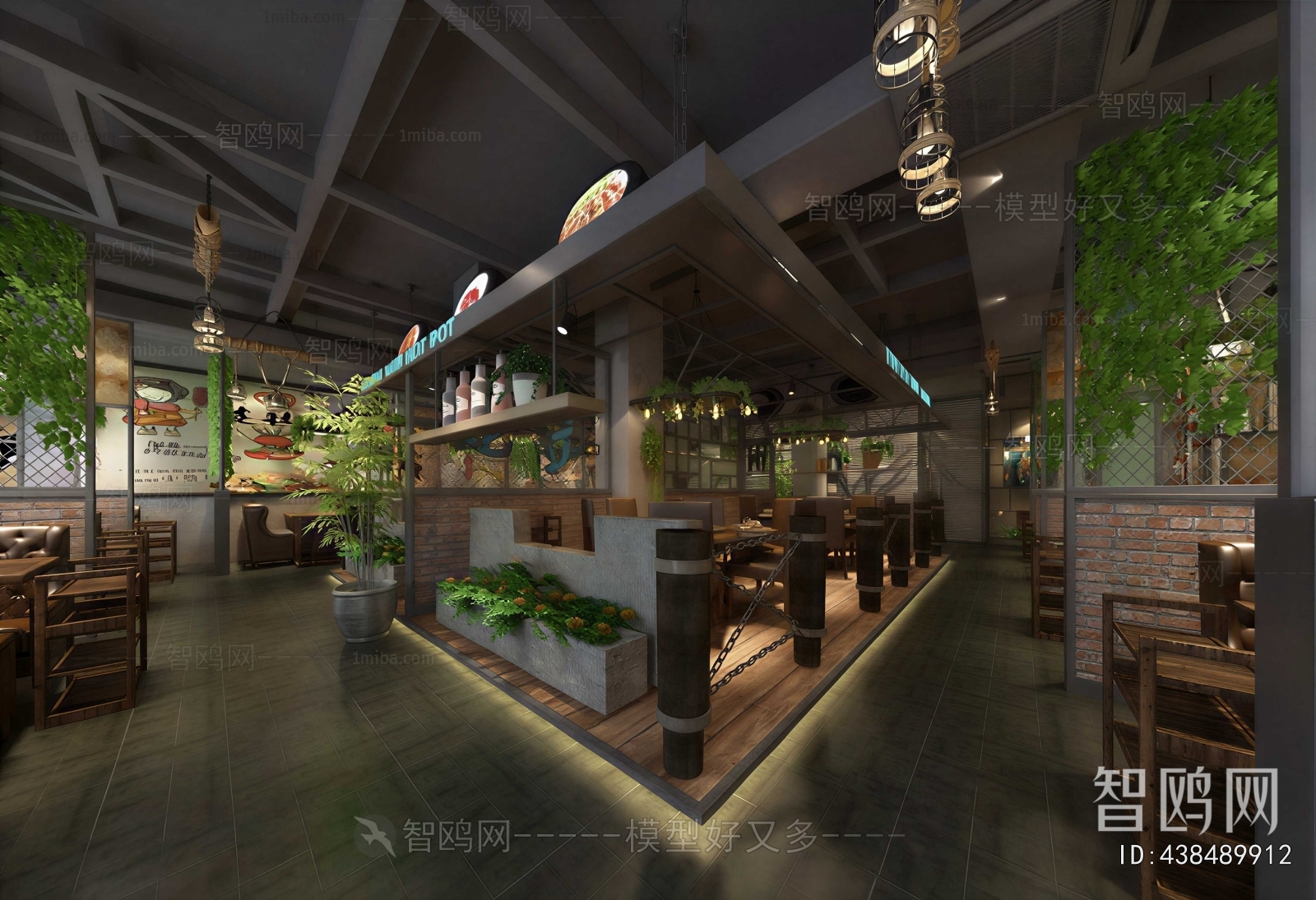 Industrial Style Restaurant