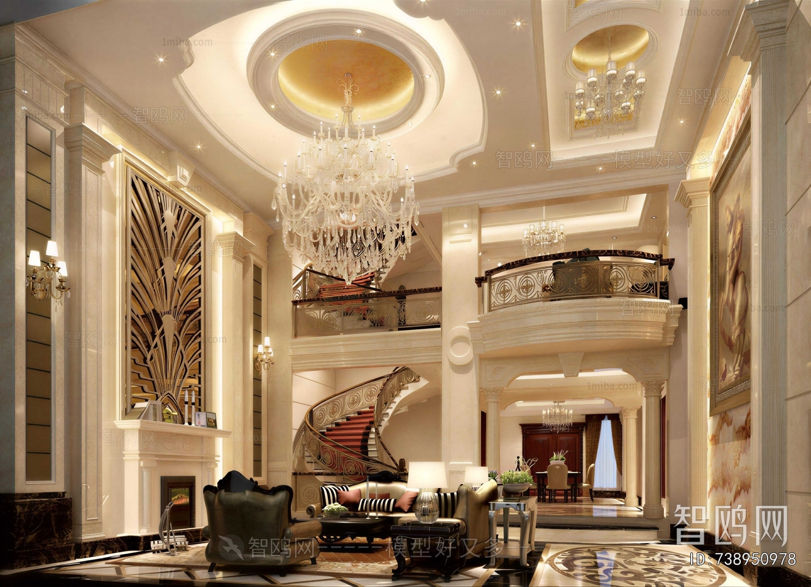 European Style A Living Room