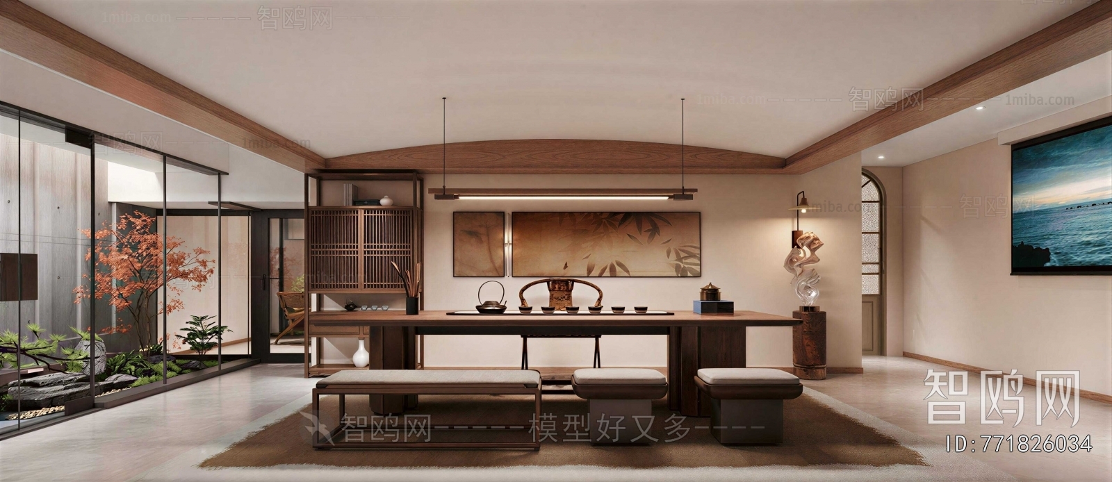 New Chinese Style Tea House