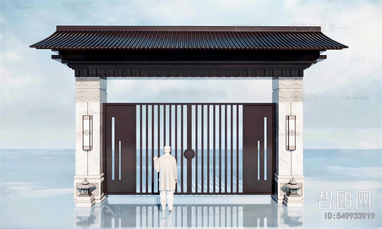 New Chinese Style Gate