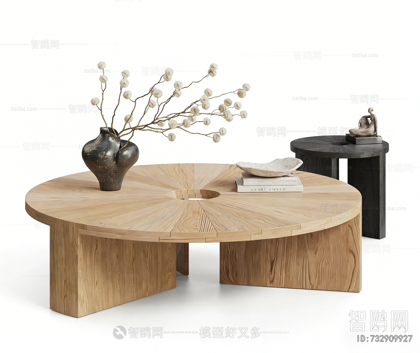 Wabi-sabi Style Coffee Table
