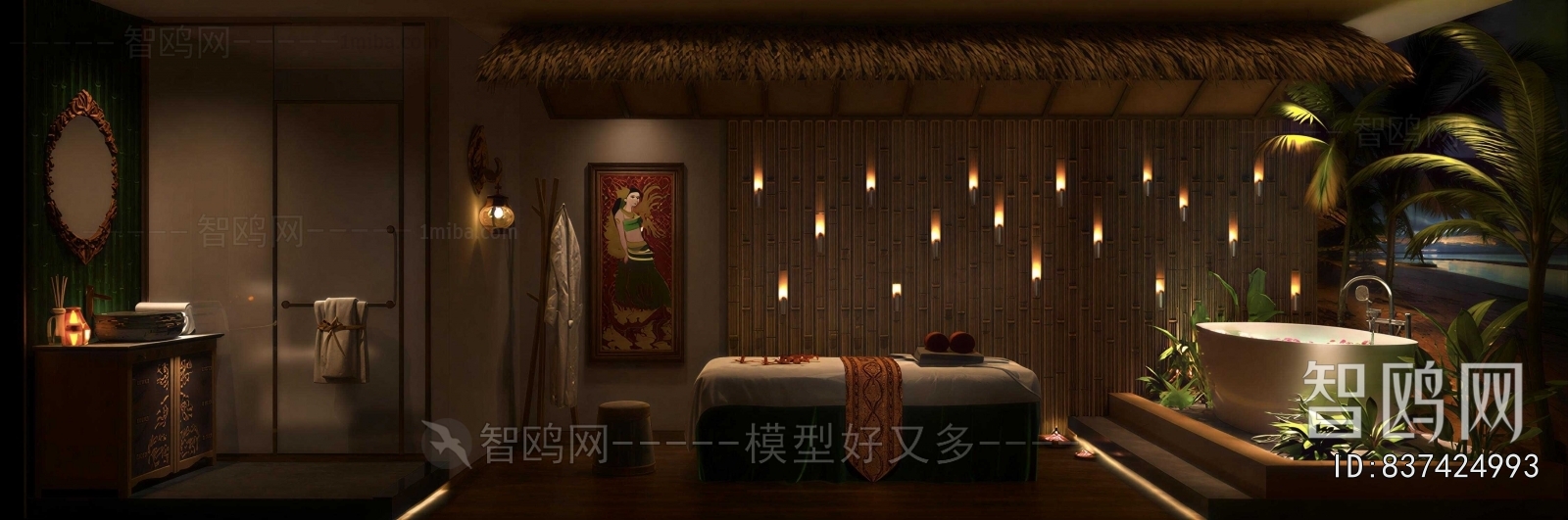 Southeast Asian Style SPA Beauty