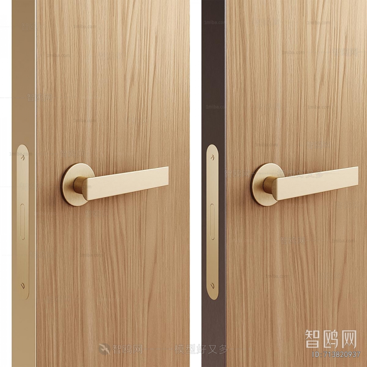 Modern Single Door