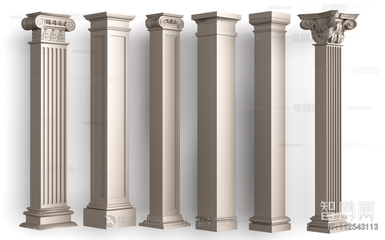 European Style Roman Pillar