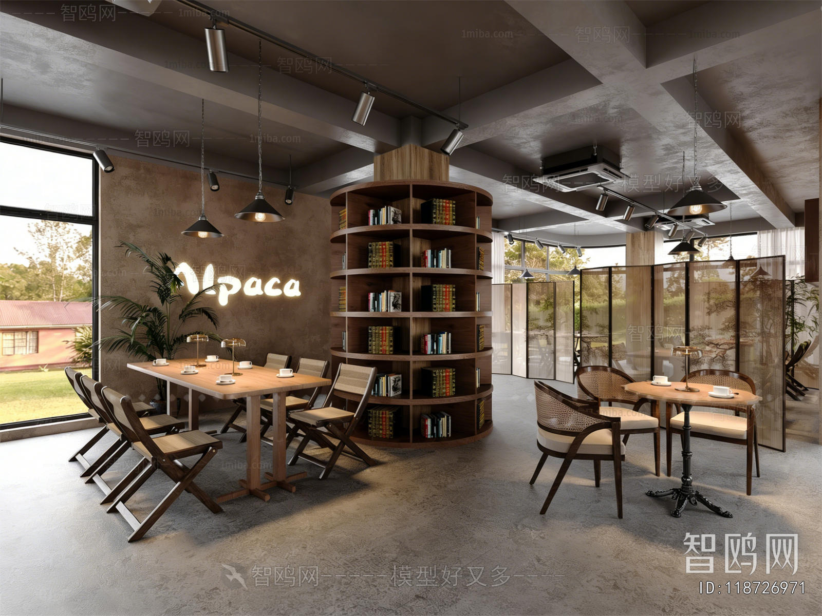 Wabi-sabi Style Cafe