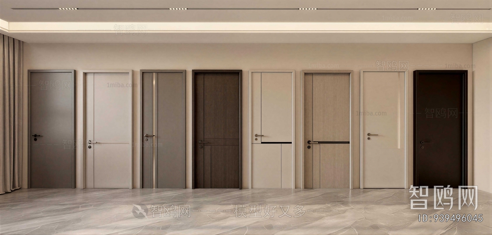 Modern Single Door