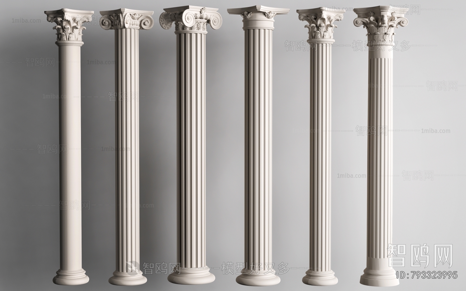 European Style Roman Pillar