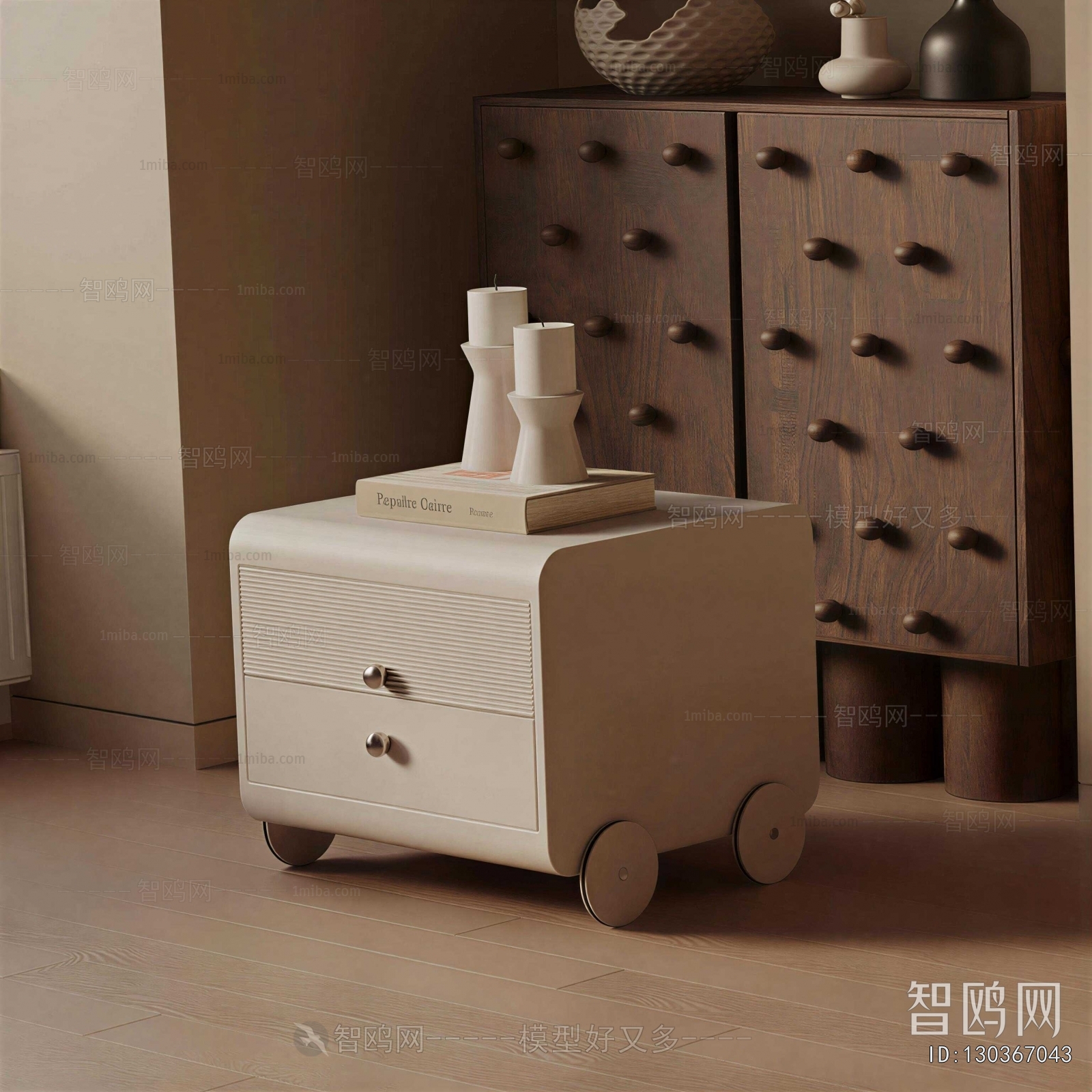 Modern Bedside Cupboard