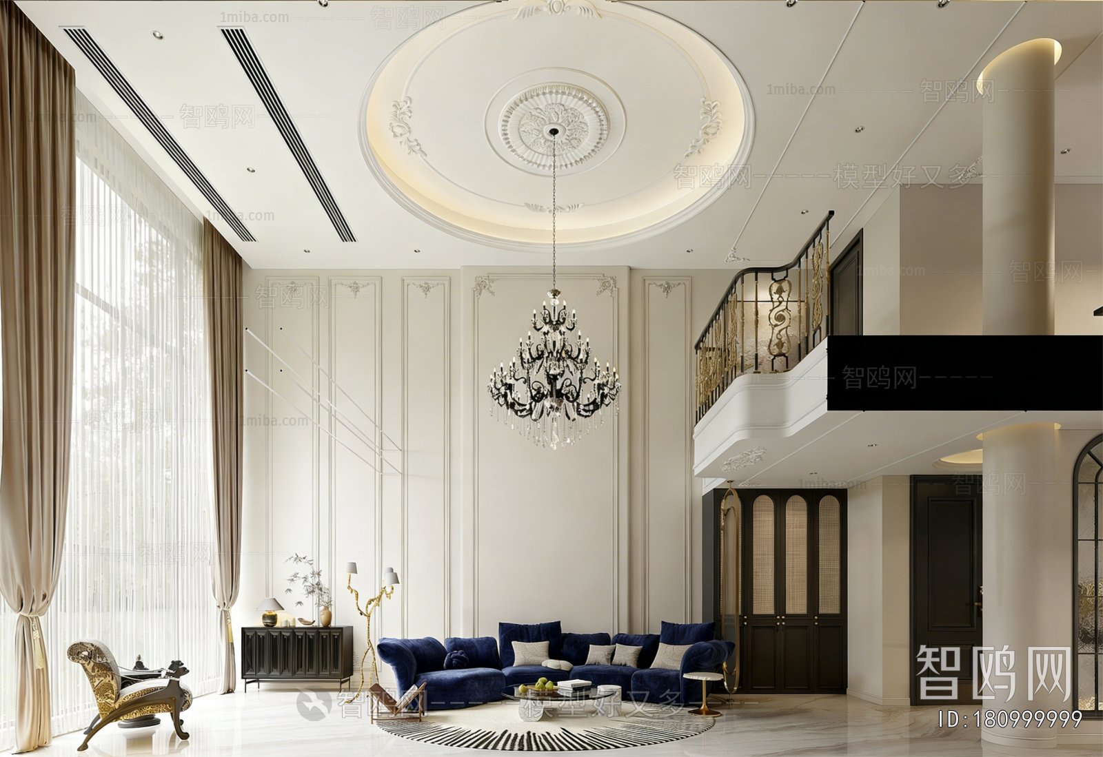 French Style A Living Room