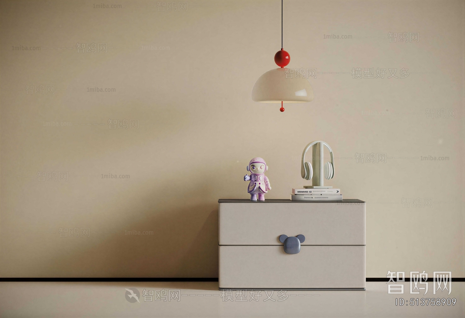 Modern Bedside Cupboard