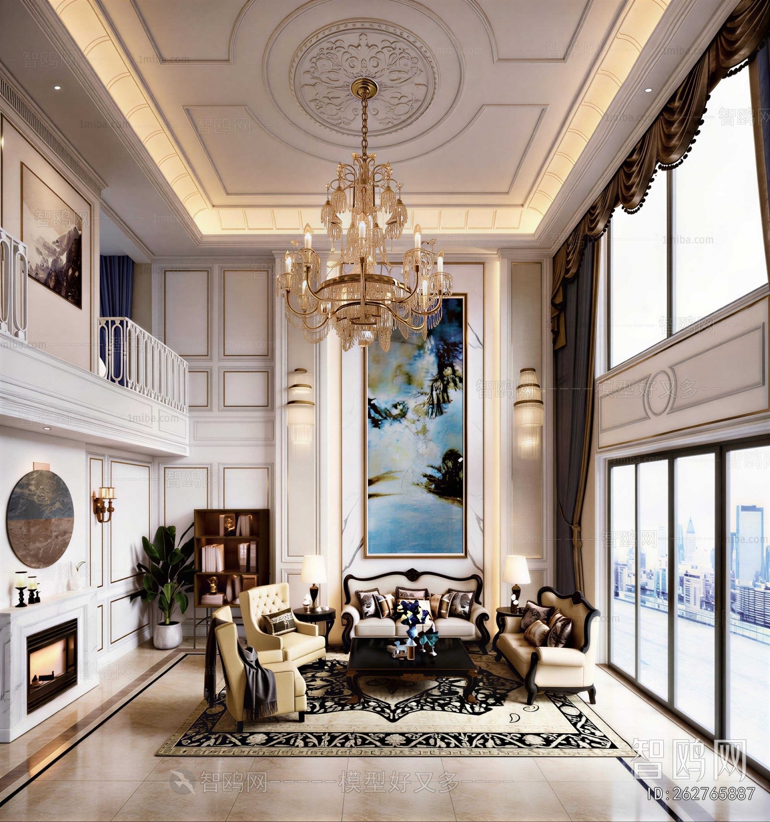 European Style A Living Room
