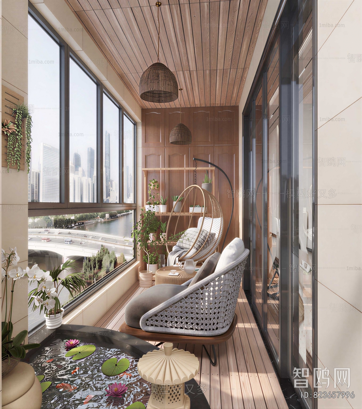 Modern Leisure Balcony
