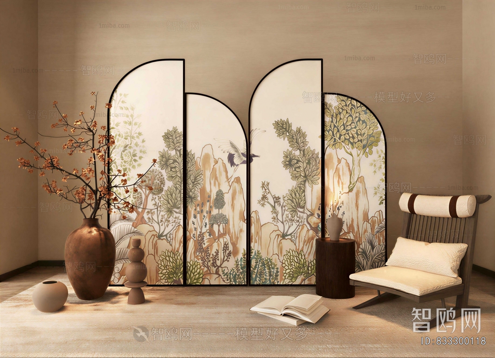 New Chinese Style Partition