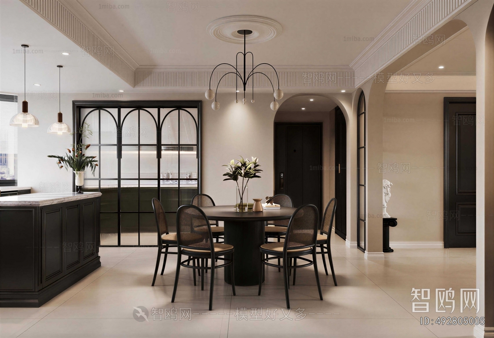 French Style Dining Room