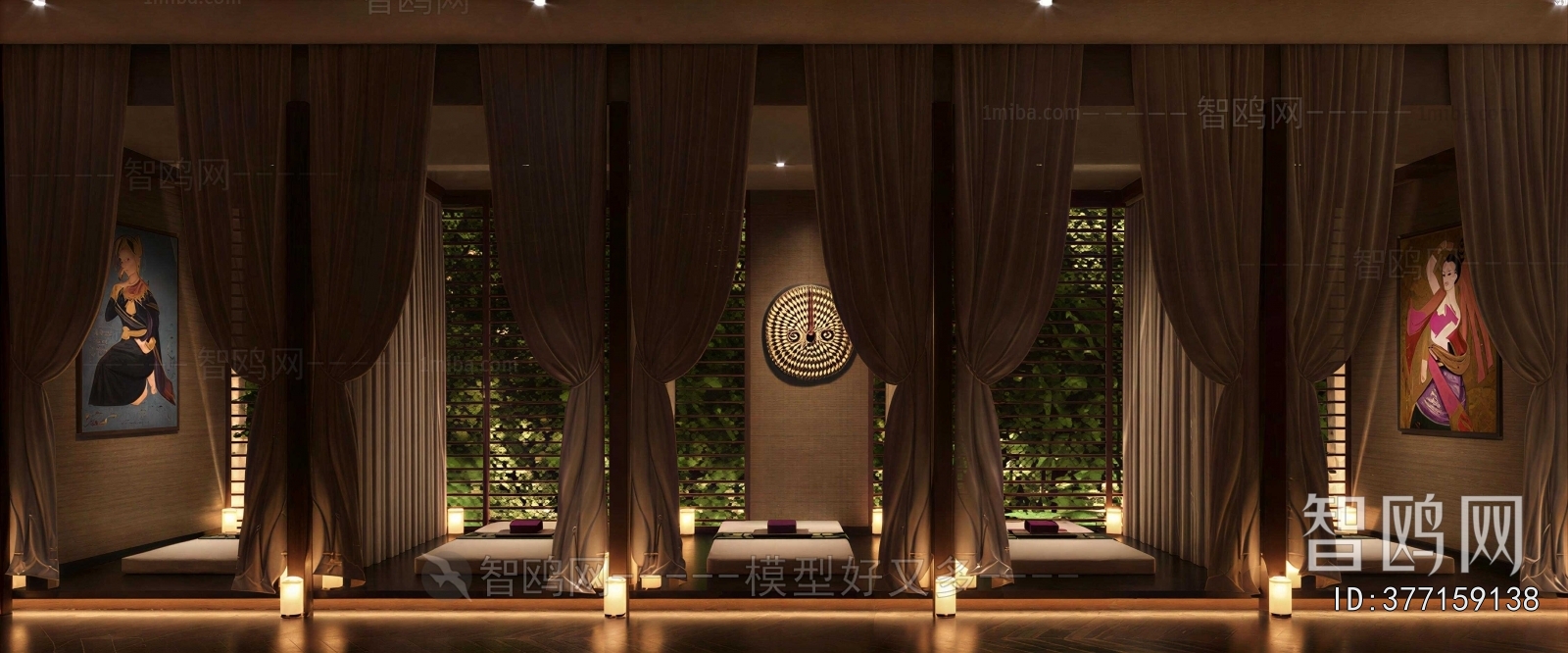 Southeast Asian Style SPA Foot Bath