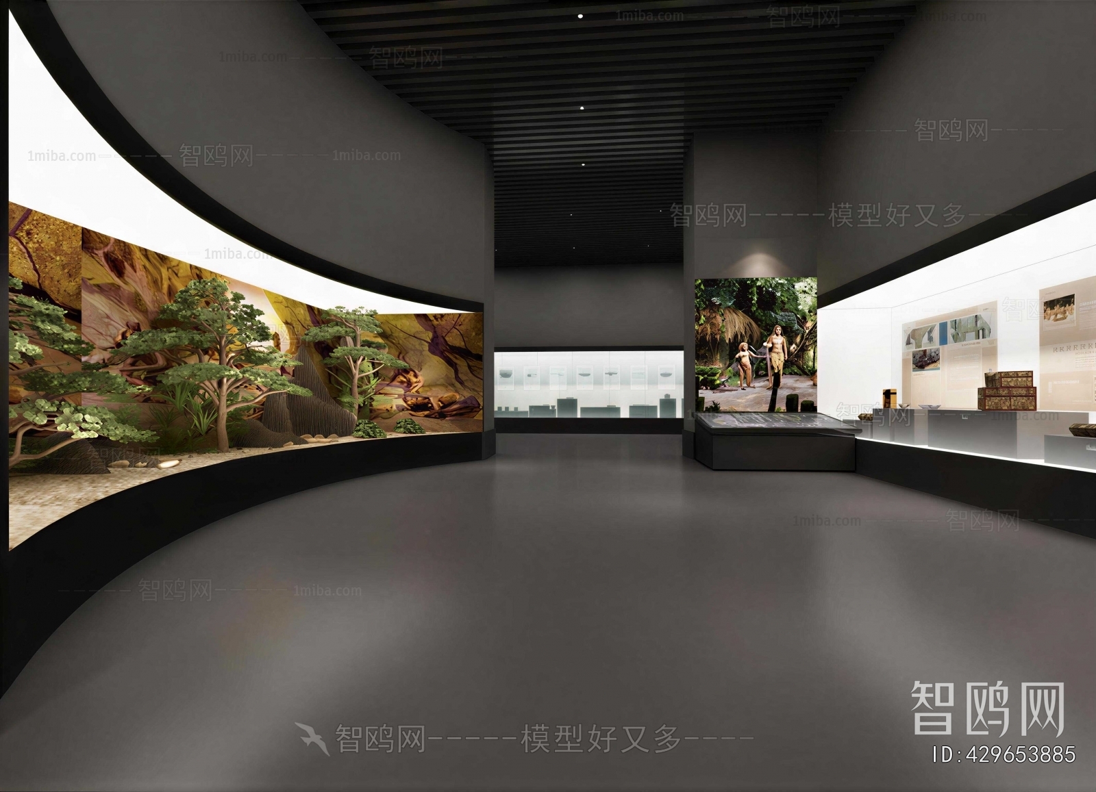 New Chinese Style Exhibition Hall