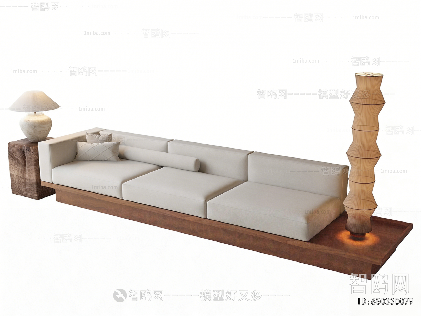 Modern Three-seat Sofa