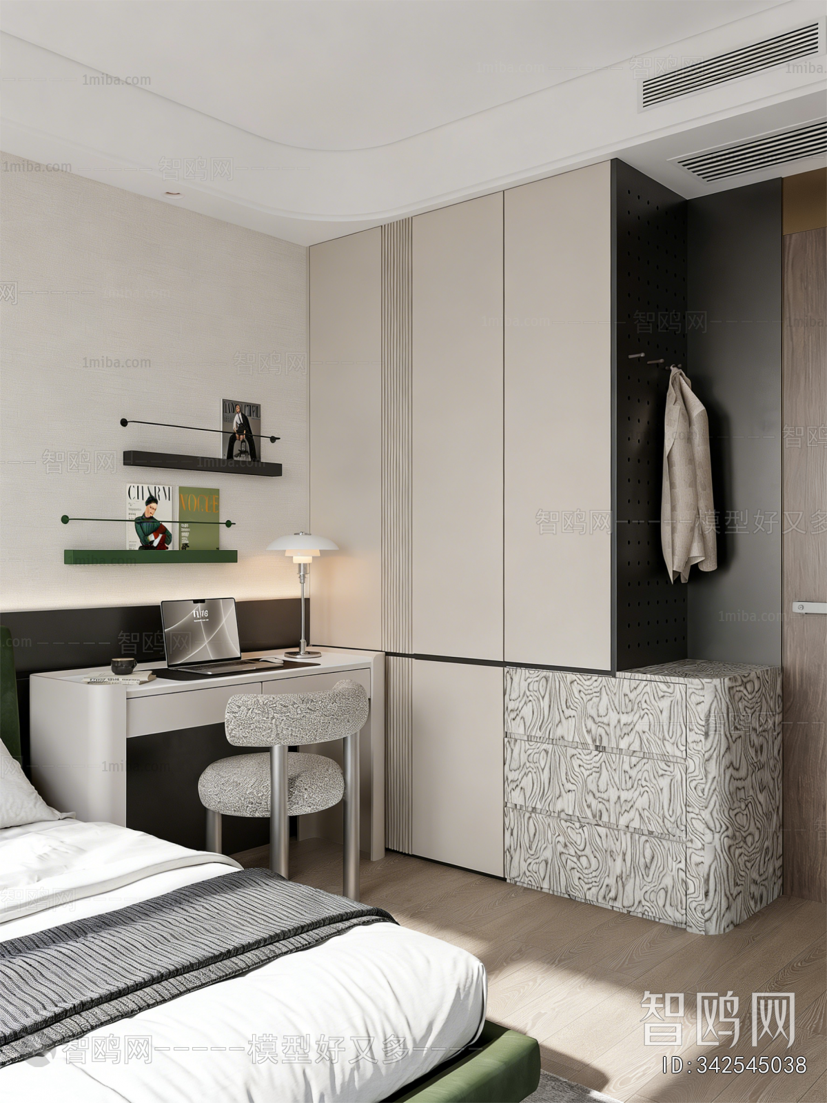 Modern Boy's Room And Son's Room
