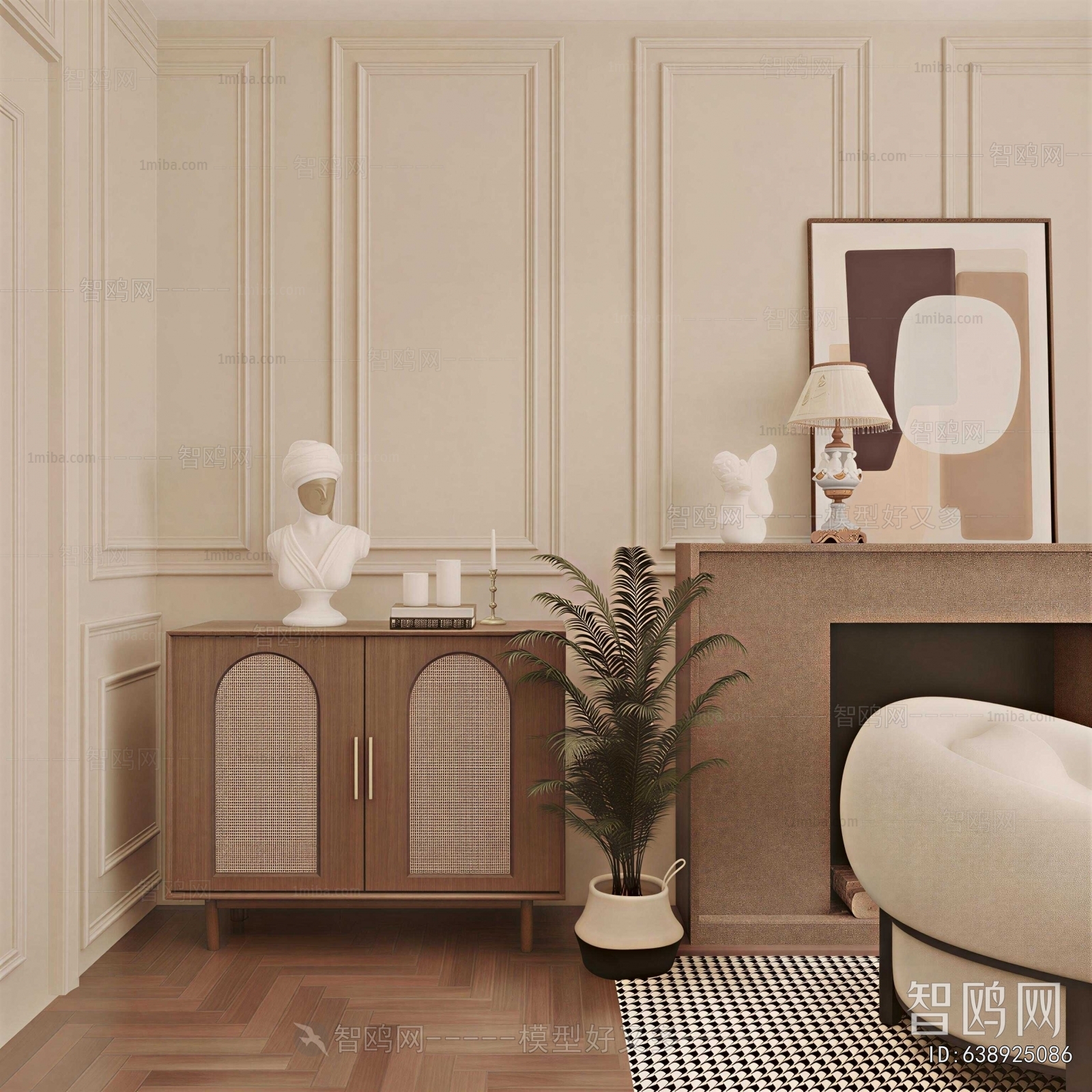 Modern Side Cabinet
