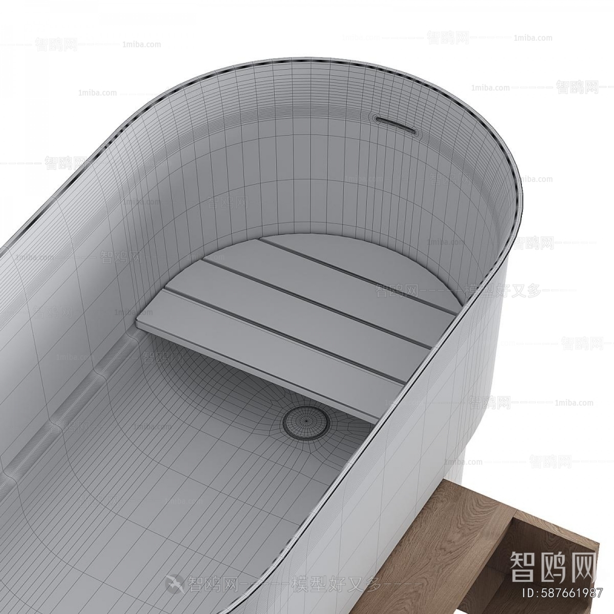 Modern Bathtub