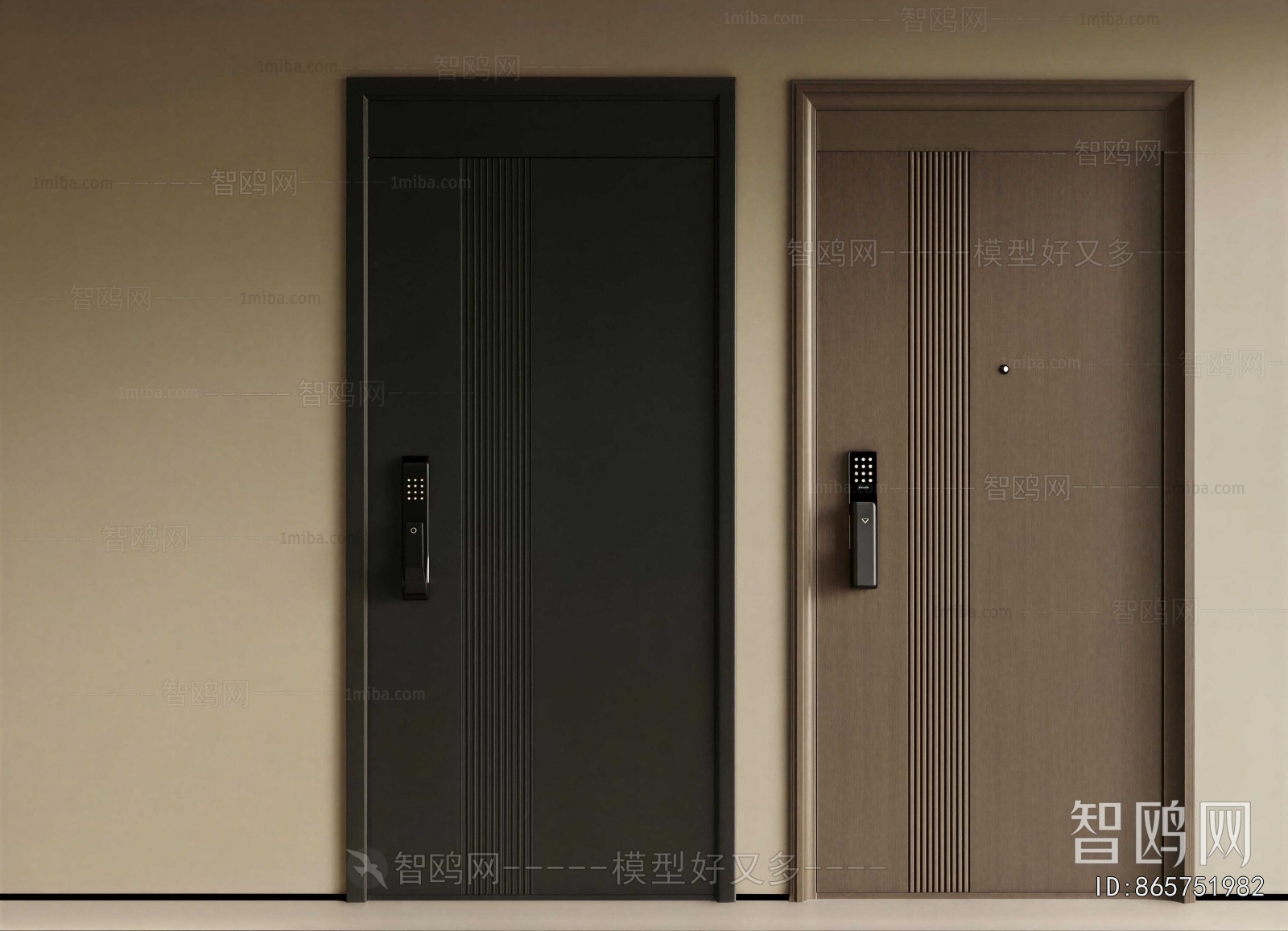 Modern Entrance Door