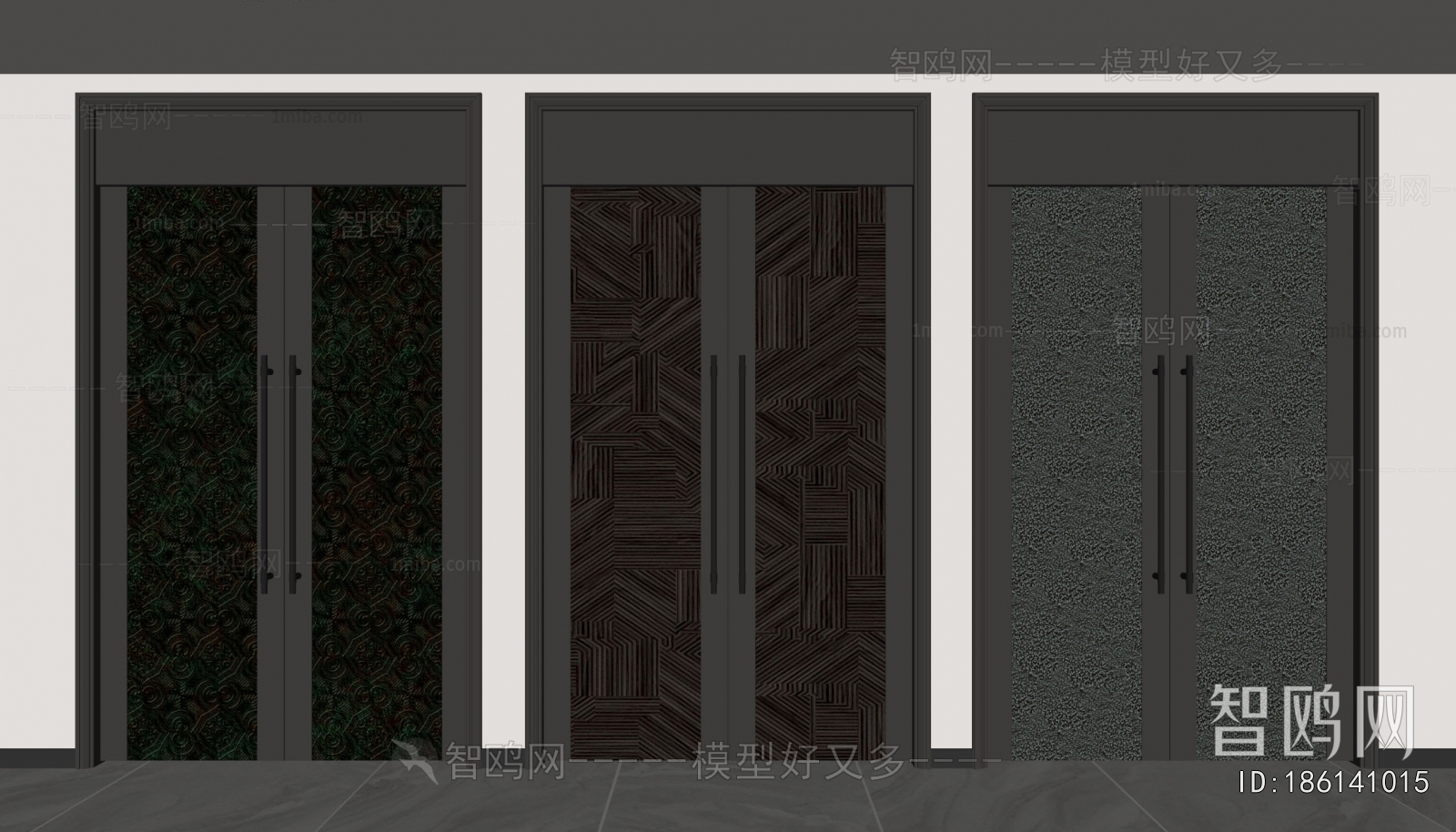 Modern Double Door