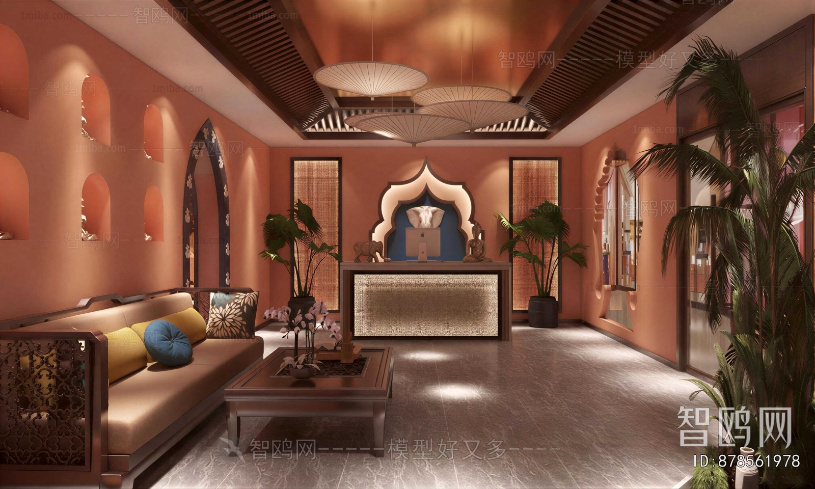 Southeast Asian Style SPA Foot Bath