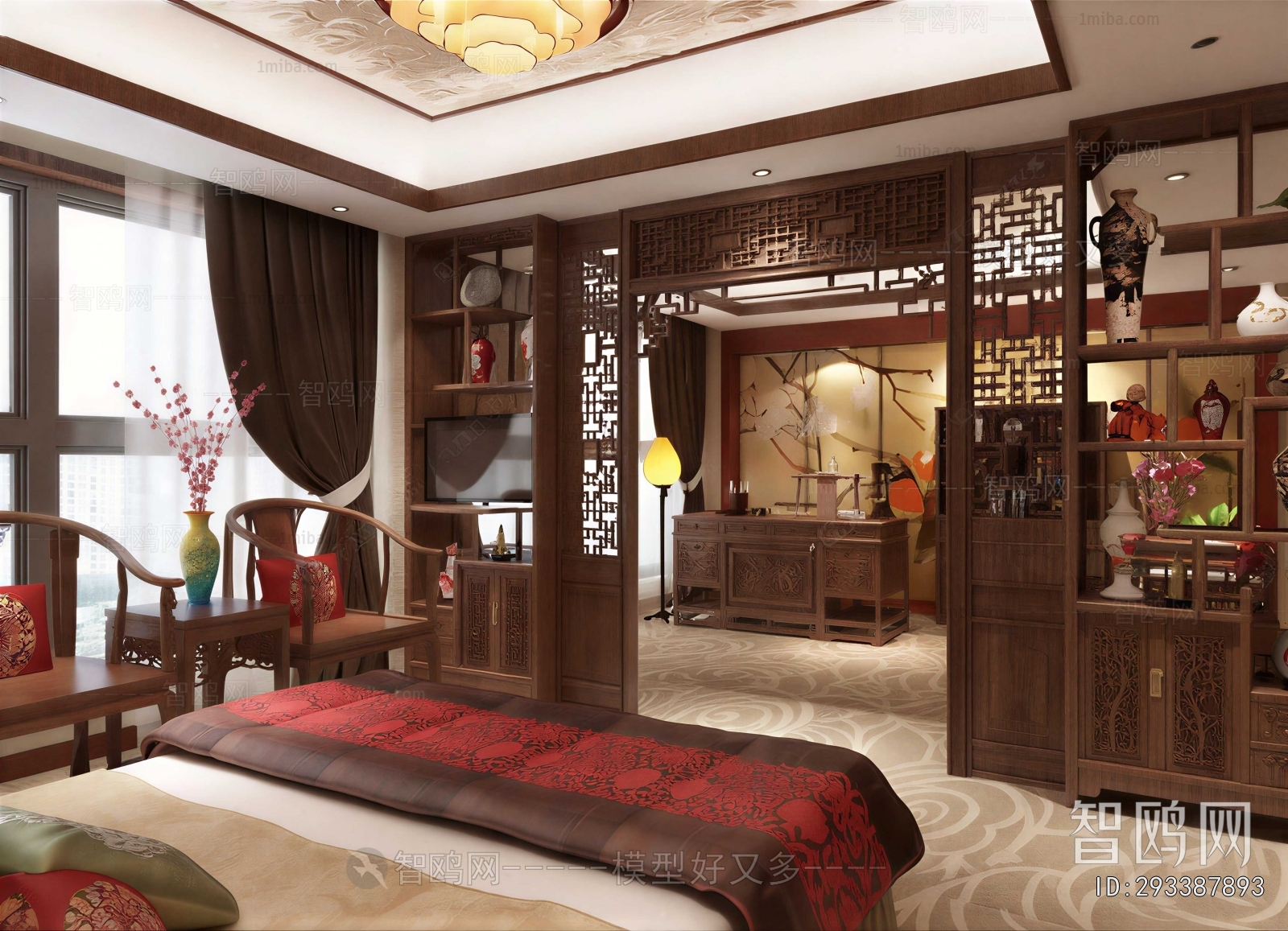 Chinese Style Bedroom