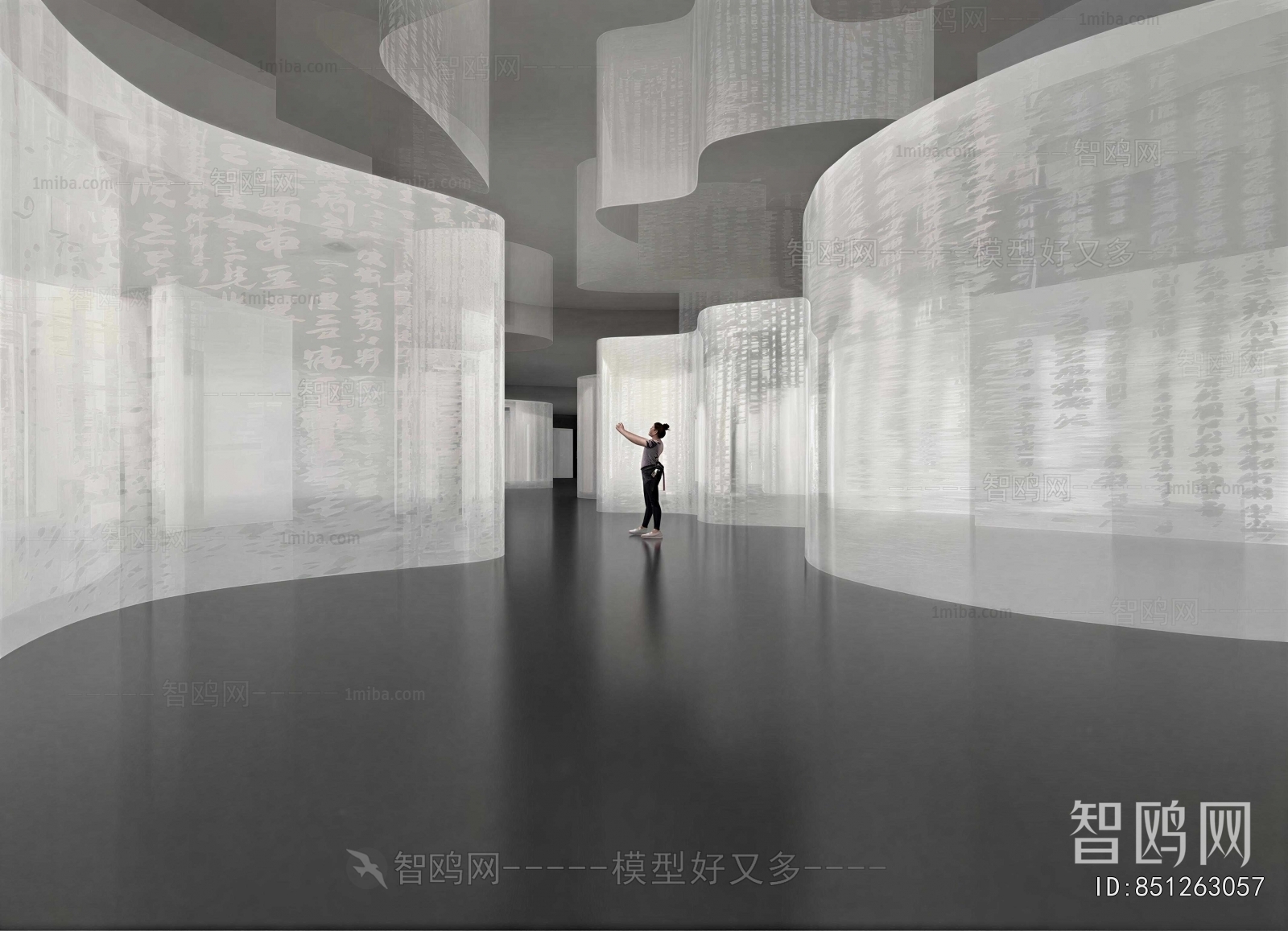 New Chinese Style Exhibition Hall