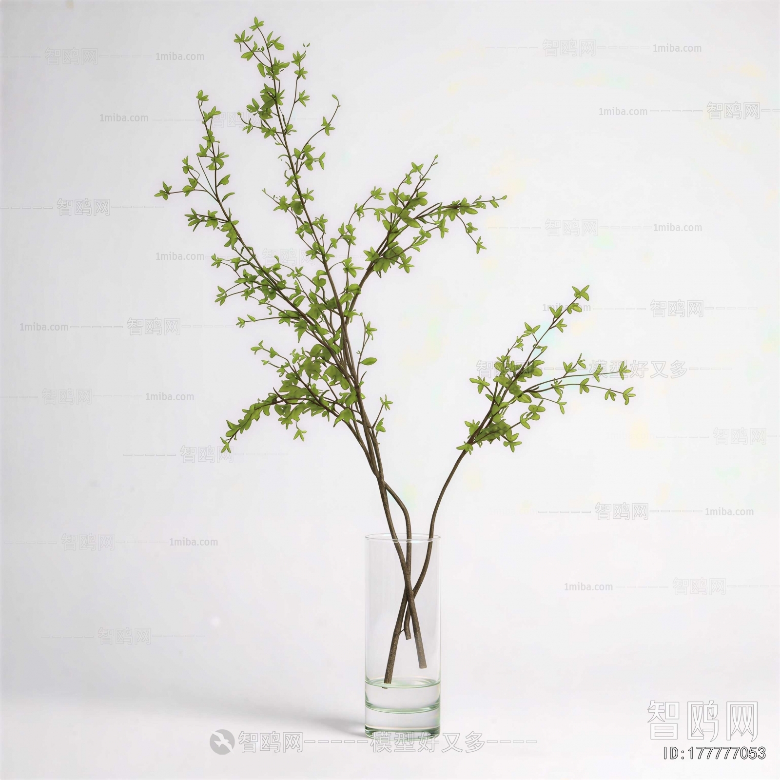 Modern Aquatic Green Plant