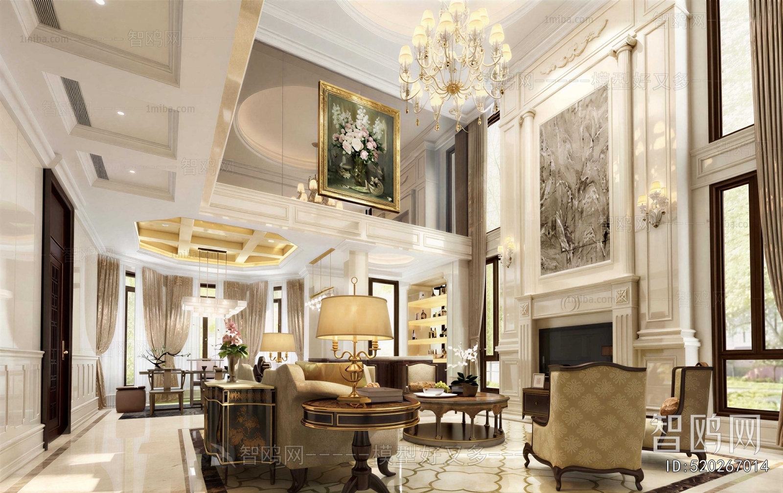 European Style A Living Room