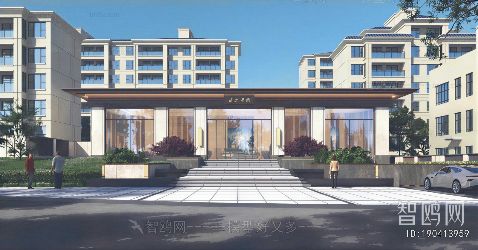 New Chinese Style Facade Element