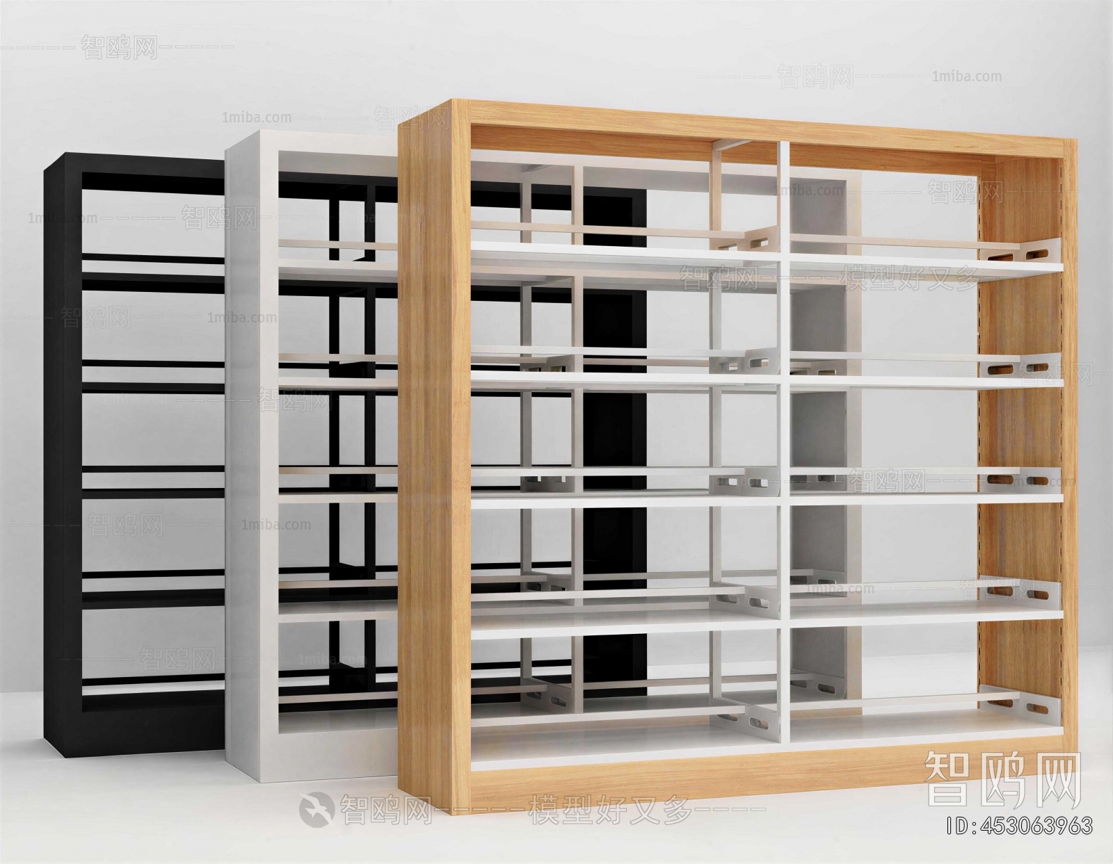 Nordic Style Supermarket Shelf