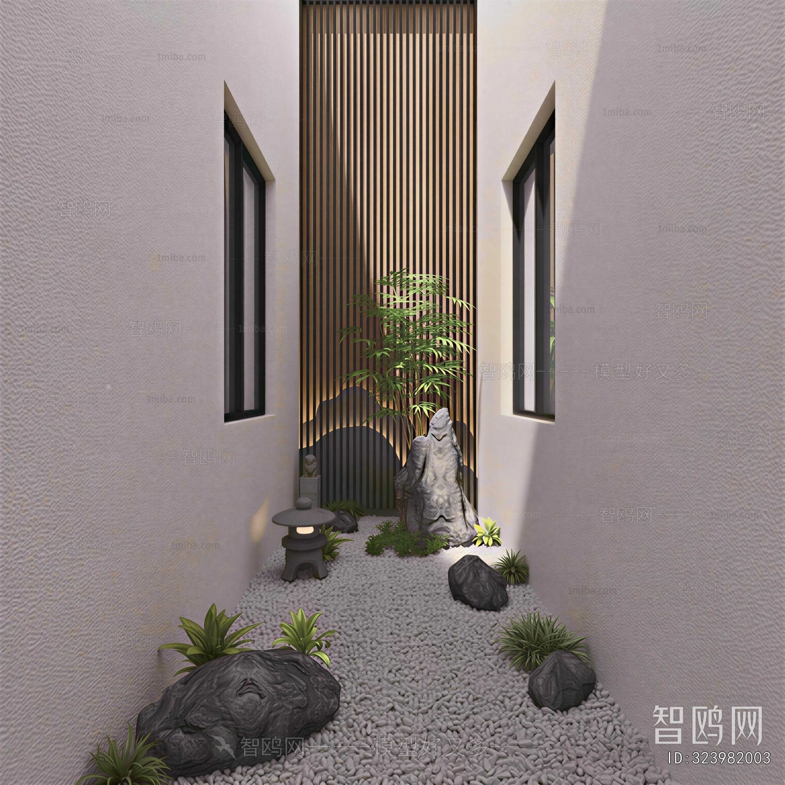 Japanese Style Courtyard/landscape