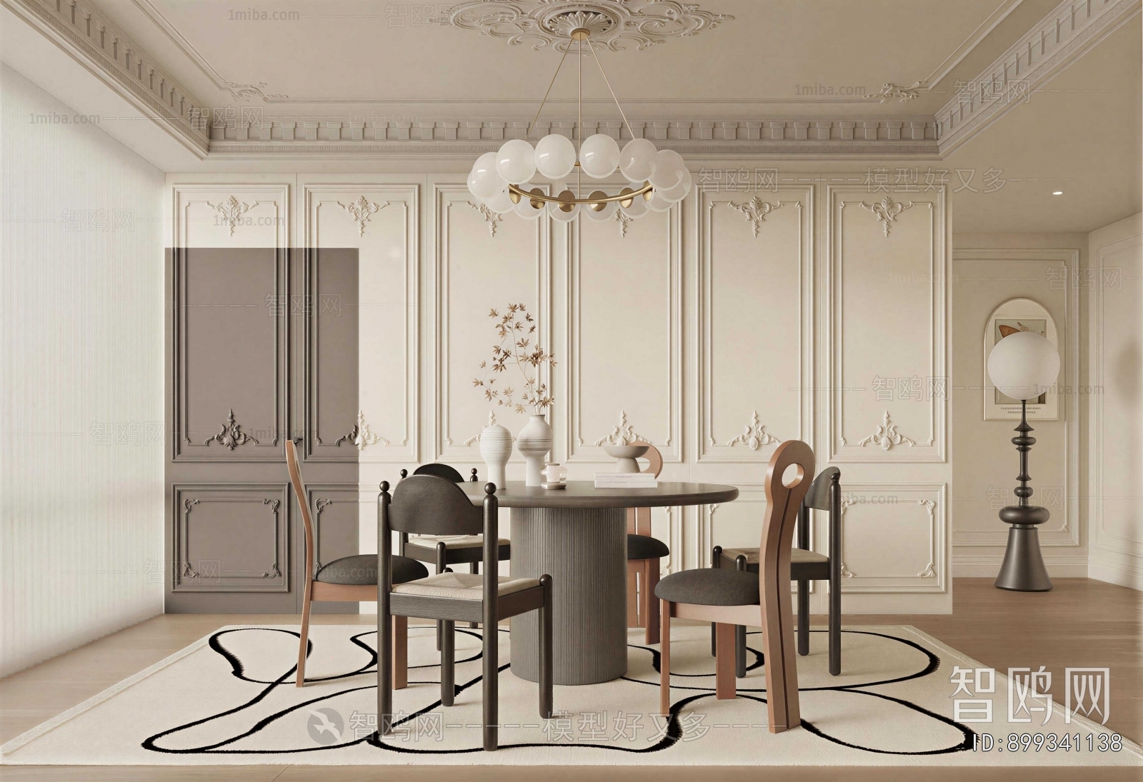French Style Dining Room