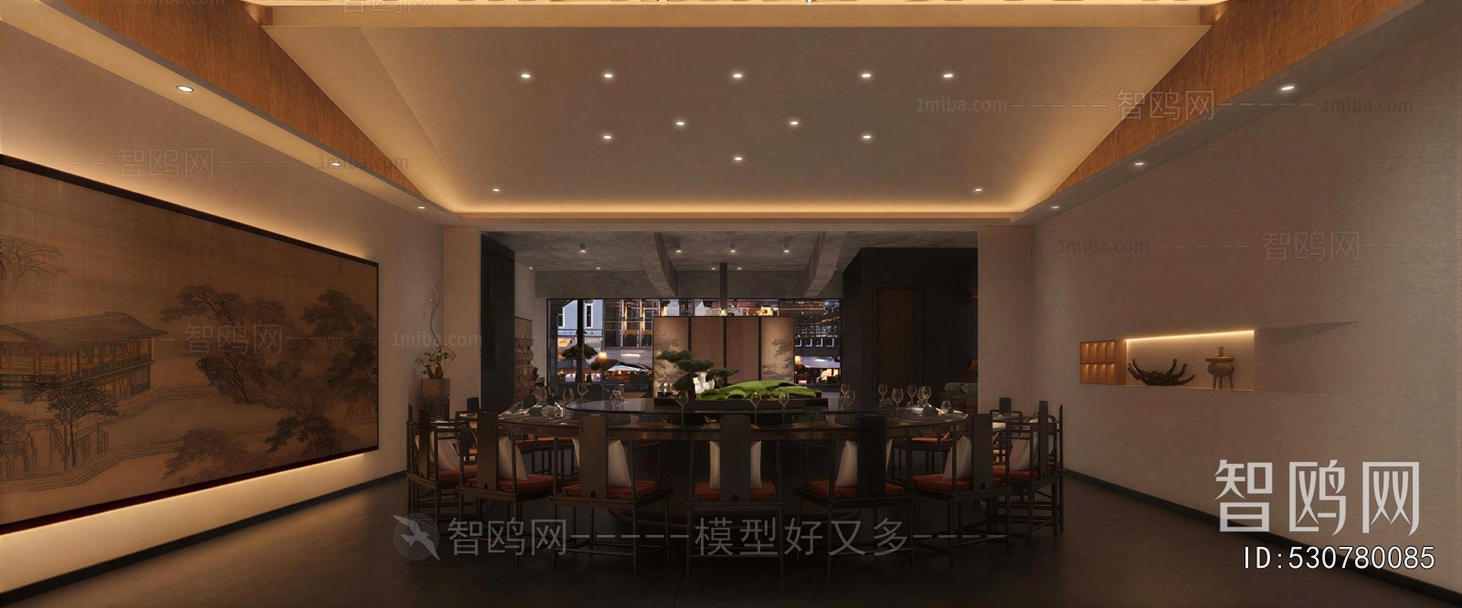 New Chinese Style Restaurant Box