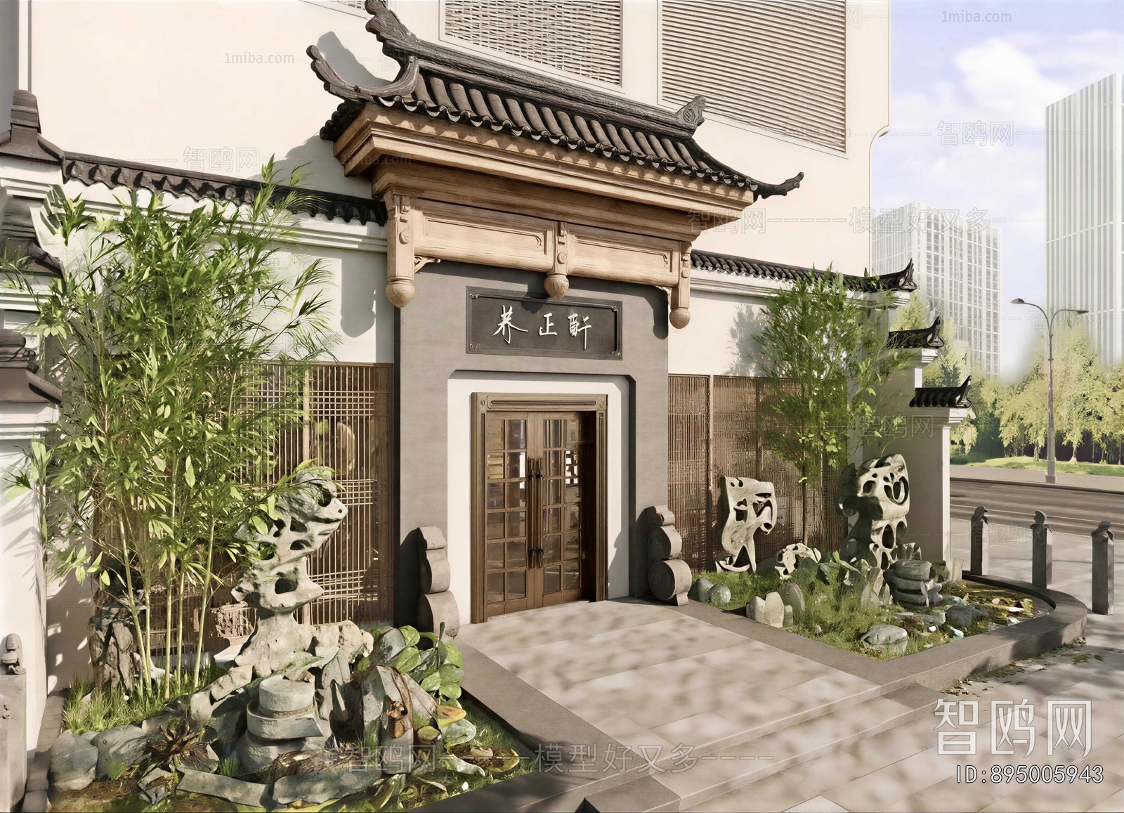 Chinese Style Facade Element