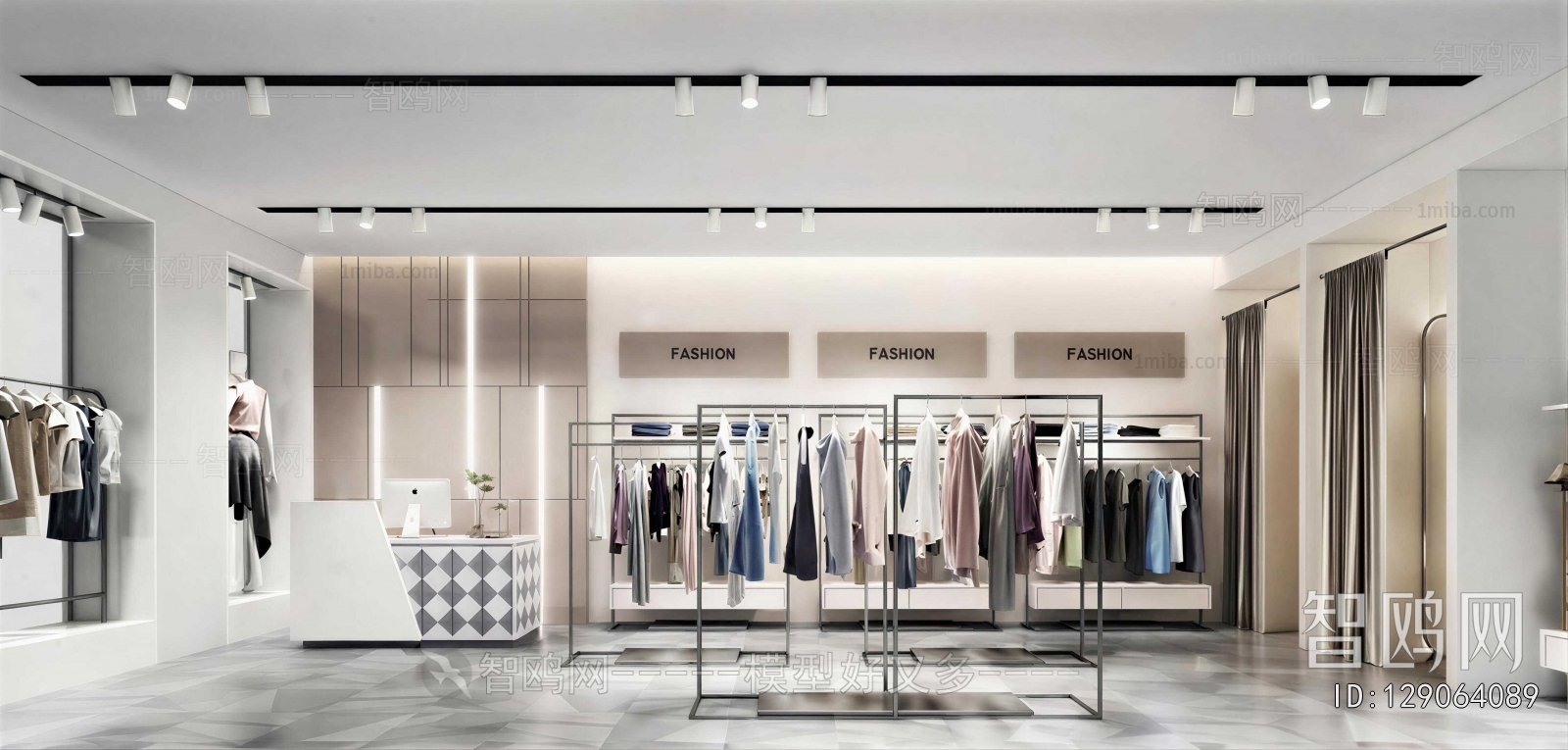 Modern Clothing Store